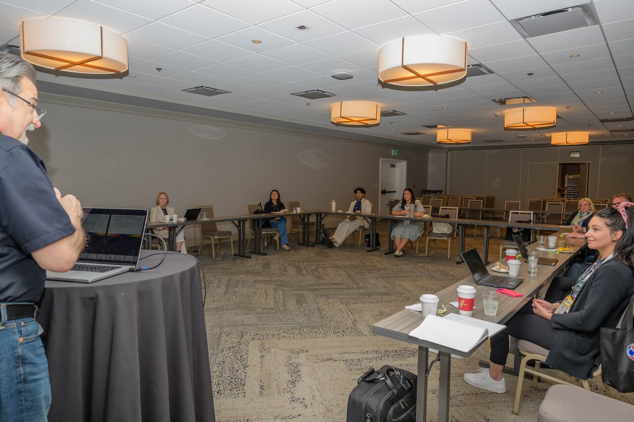 Steve Jacobs facilitating a clinical supply chain workshop